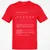 Frontend Developer Stats Classic Unisex T-Shirt - Red - 10