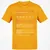 Frontend Developer Stats Classic Unisex T-Shirt - Gold - 4