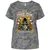 Because I'm DM That's Why Ladies Curvy Jersey - Vintage Camo - 5
