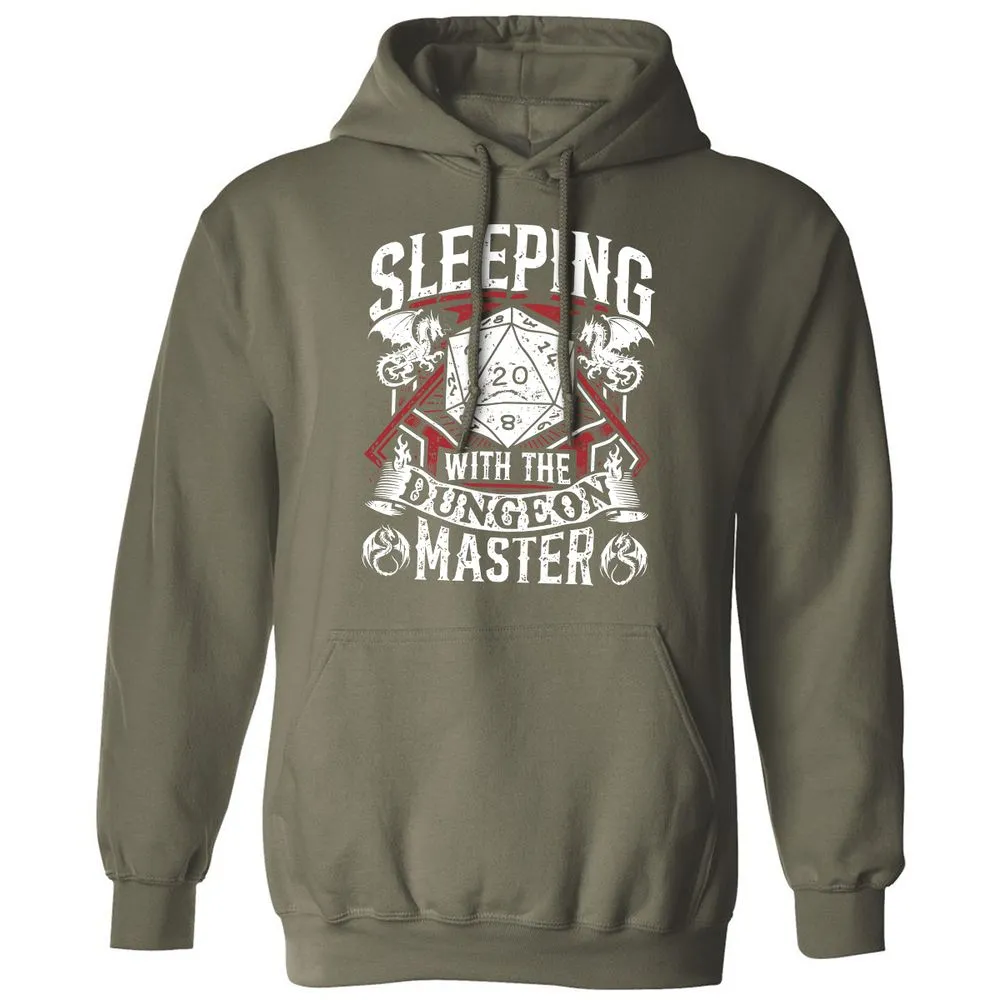 Sleeping With The DM Classic Unisex Hoodie - Military Green - 4