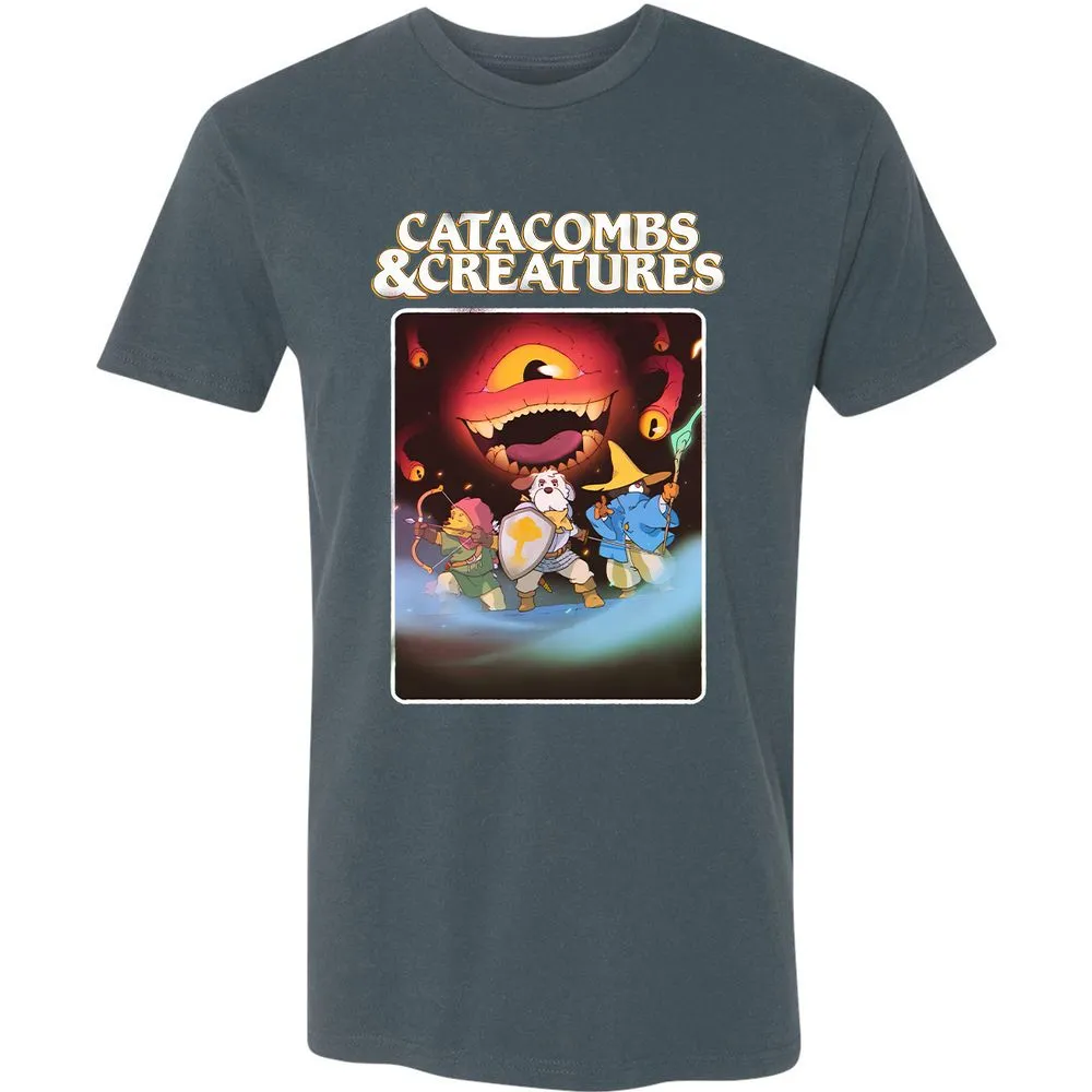 Catacombs & Creatures Premium Unisex T-Shirt - Indigo - 15