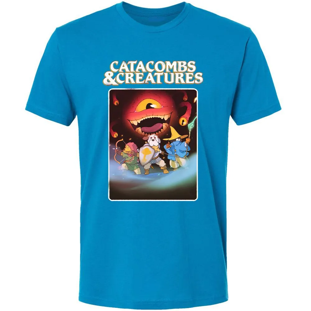 Catacombs & Creatures Premium Unisex T-Shirt - Turquoise - 16