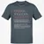Paramedic Stats Classic Unisex T-Shirt - Charcoal - 3