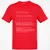 Paramedic Stats Classic Unisex T-Shirt - Red - 10