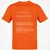 Paramedic Stats Classic Unisex T-Shirt - Orange - 8