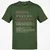 Paramedic Stats Classic Unisex T-Shirt - Military Green - 6