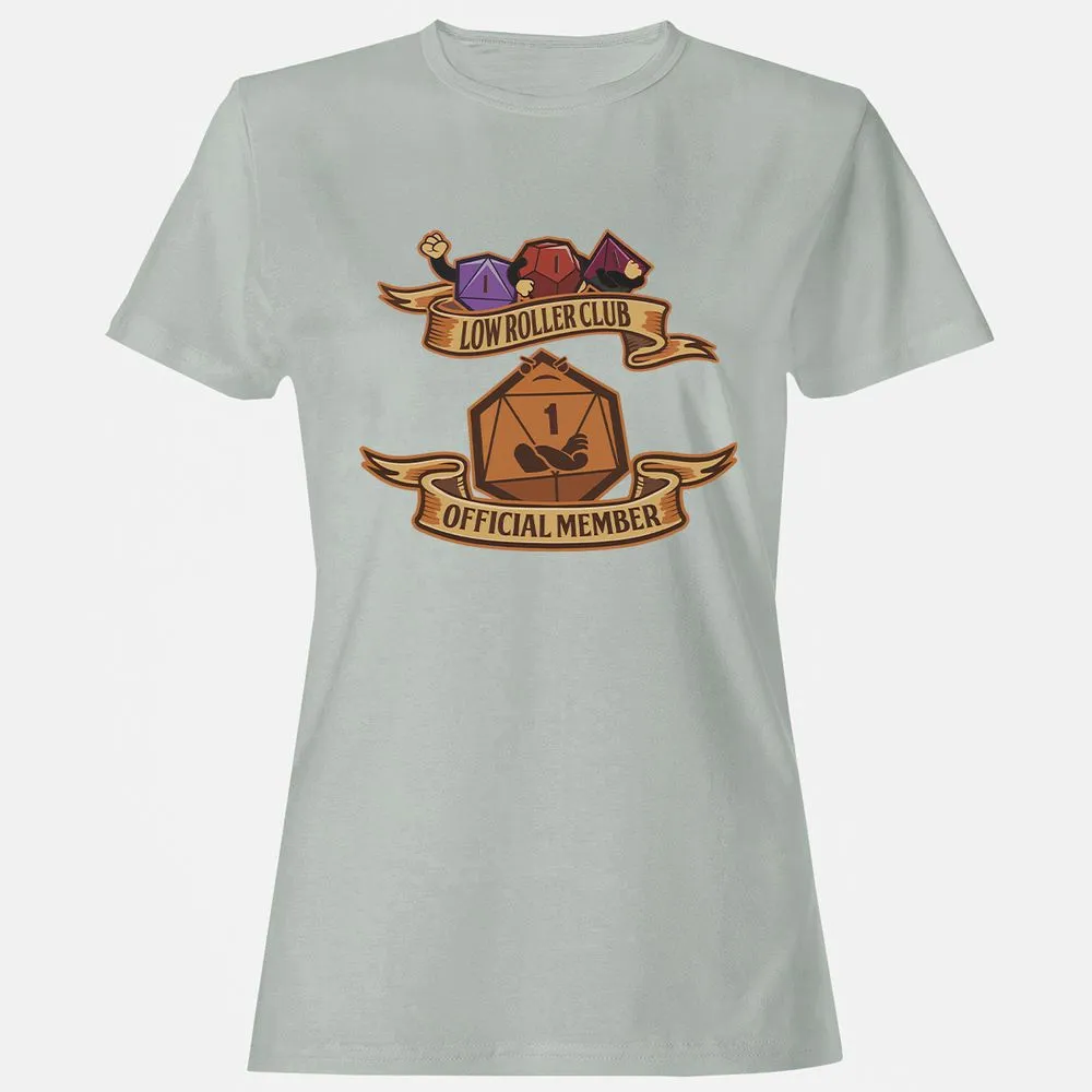 Low Roller Club Women's T-Shirt - Ash - 2