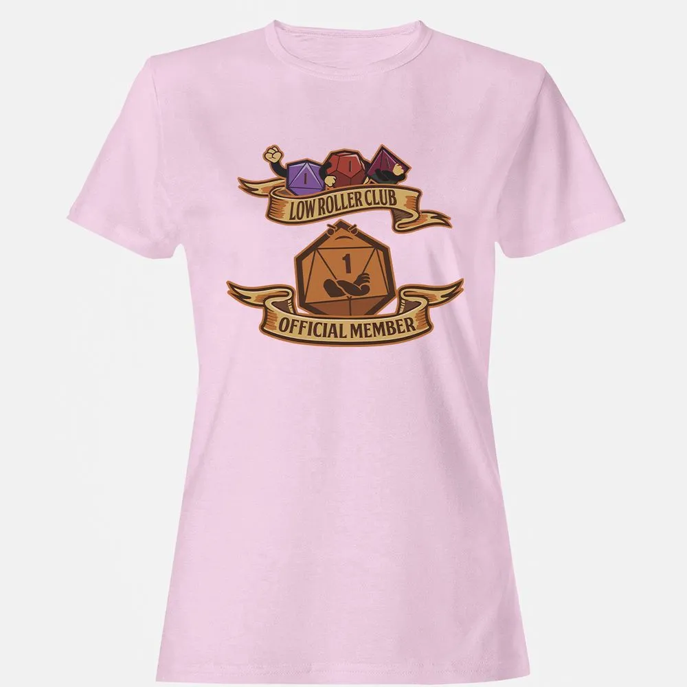 Low Roller Club Women's T-Shirt - Light Pink - 9