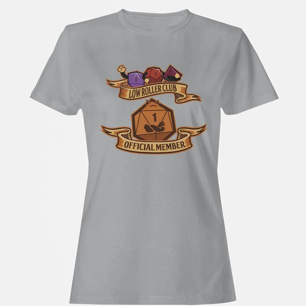 Low Roller Club Women's T-Shirt - Sport Grey - 15
