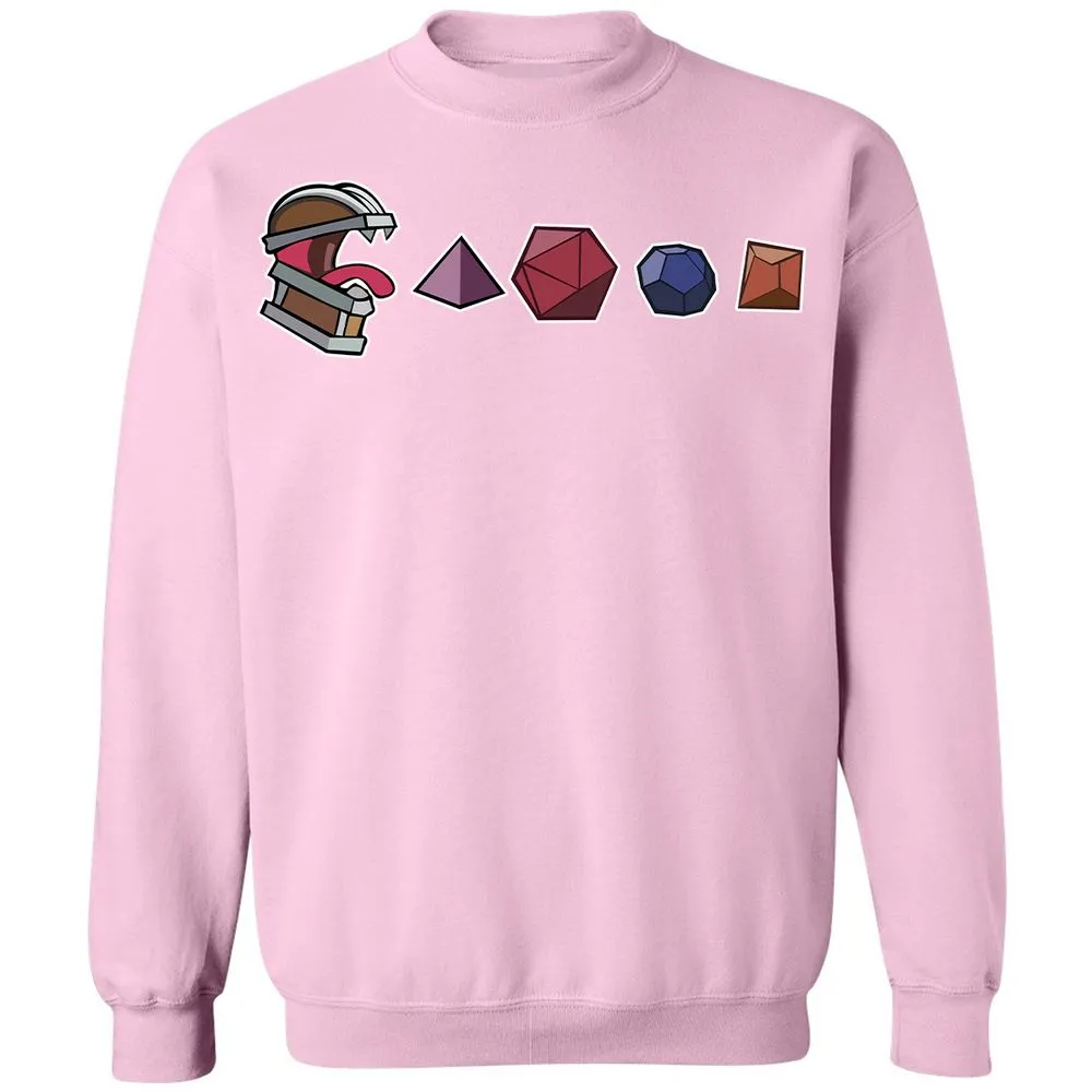 Mimic And Dices Classic Unisex Sweatshirt - Light Pink - 3