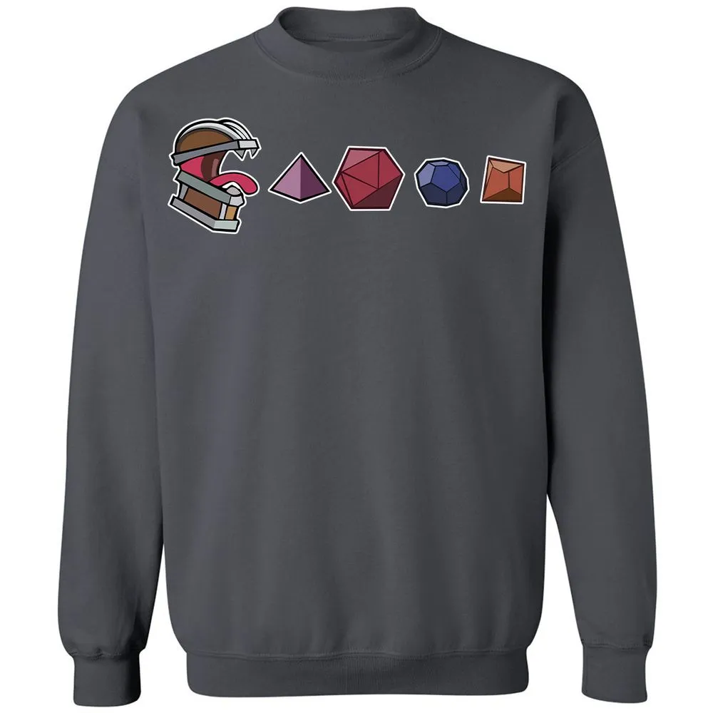 Mimic And Dices Classic Unisex Sweatshirt - Charcoal - 7