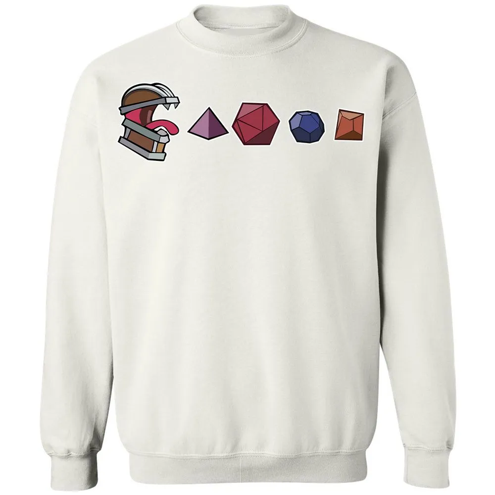 Mimic And Dices Classic Unisex Sweatshirt - White - 12