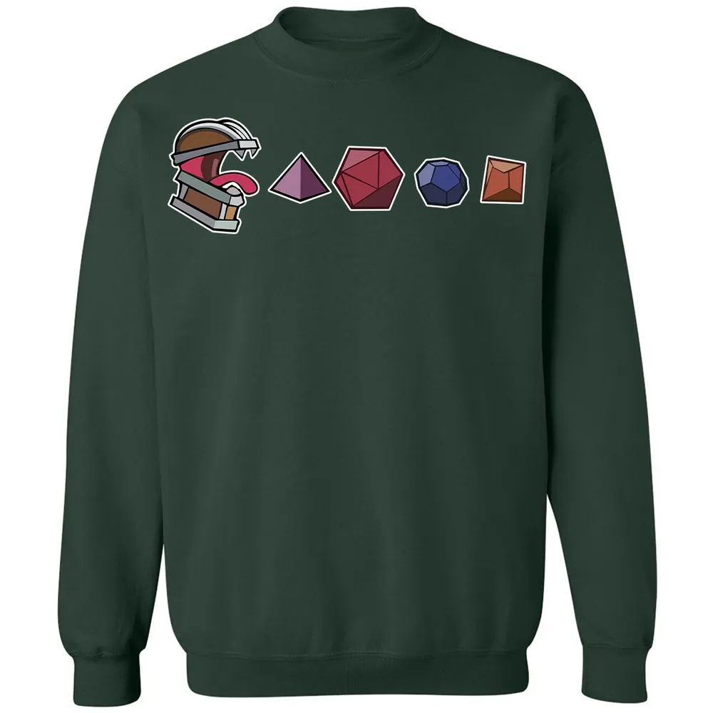 Mimic And Dices Classic Unisex Sweatshirt - Forest Green - 4