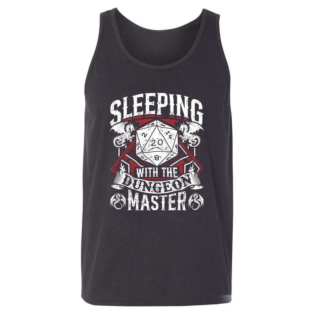 Sleeping With The DM Unisex Jersey Tank - Dark Grey - 7