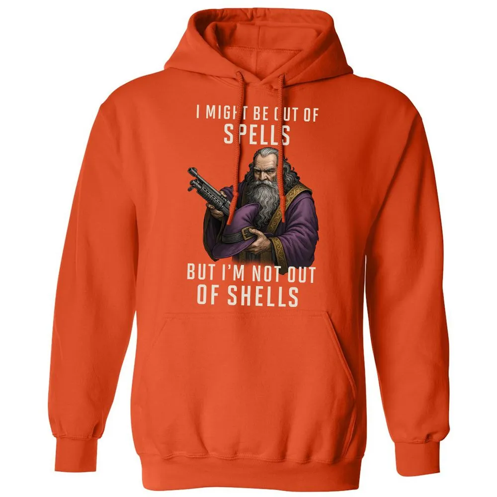 Not Out Of Shells Classic Unisex Hoodie - Orange - 10