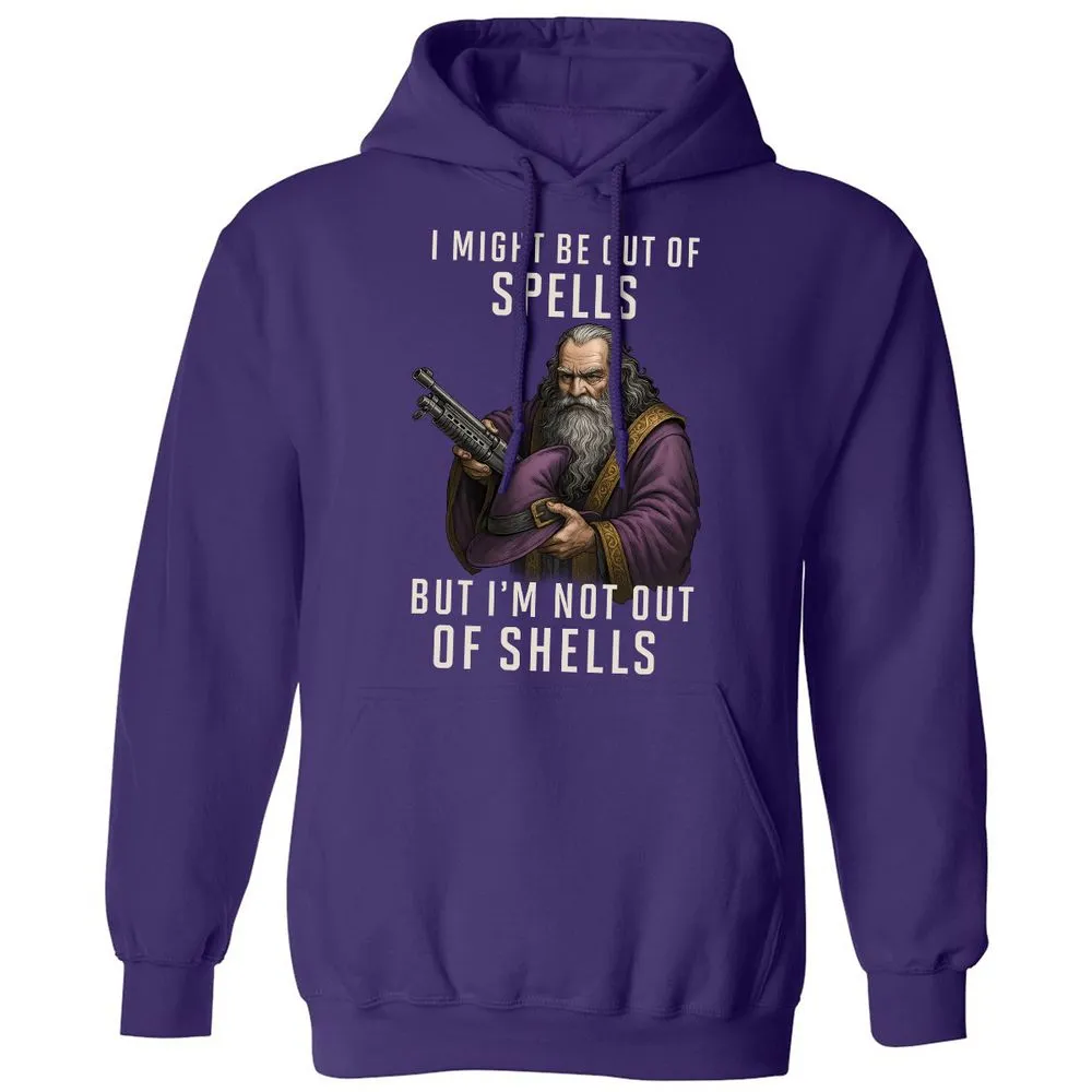 Not Out Of Shells Classic Unisex Hoodie - Purple - 6