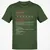Physician Stats Classic Unisex T-Shirt - Military Green - 6