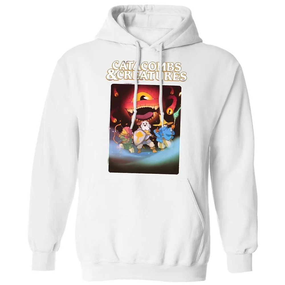 Catacombs & Creatures Classic Unisex Hoodie - White - 11