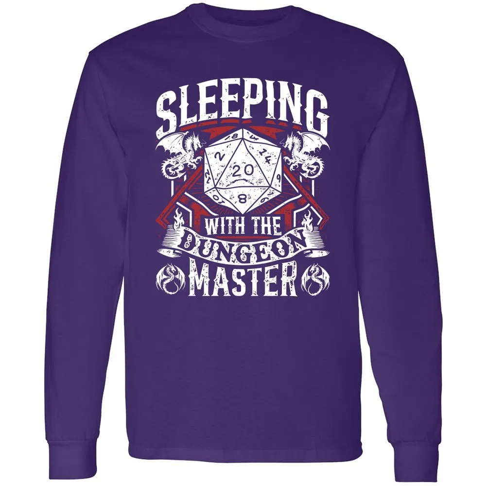 Sleeping With The DM Long Sleeve T-Shirt - Purple - 13