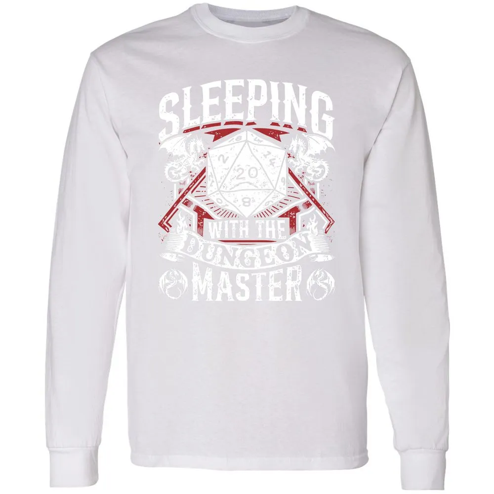 Sleeping With The DM Long Sleeve T-Shirt - White - 5