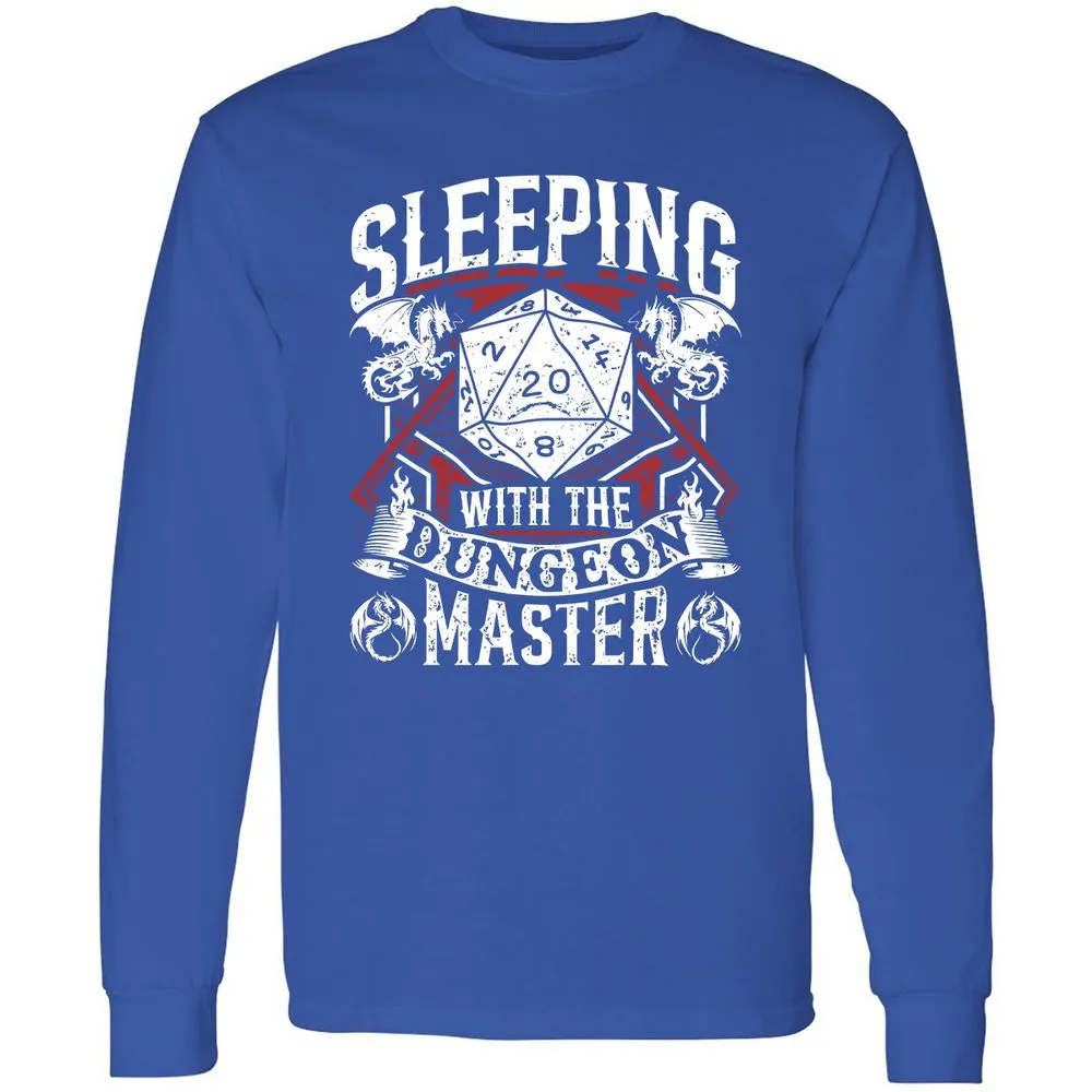 Sleeping With The DM Long Sleeve T-Shirt - Royal - 8