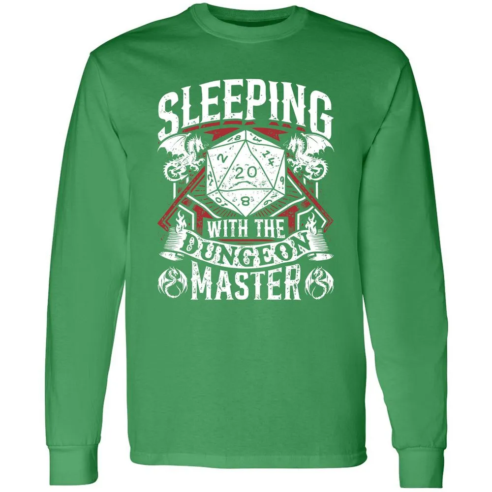 Sleeping With The DM Long Sleeve T-Shirt - Irish Green - 10