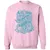 What Doesn't Kill You Gives You XP Classic Unisex Sweatshirt - Light Pink - 3