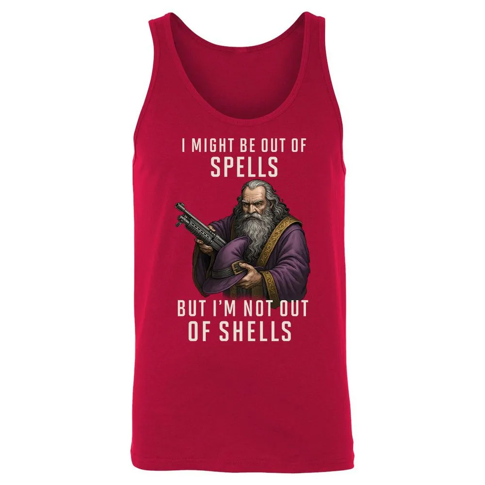 Not Out Of Shells Unisex Jersey Tank - Red - 11