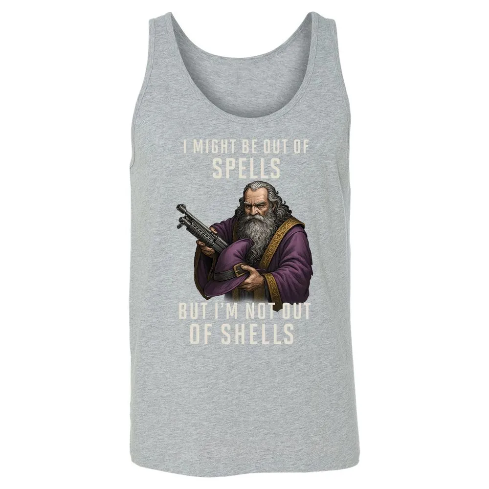 Not Out Of Shells Unisex Jersey Tank - Athletic Heather - 4