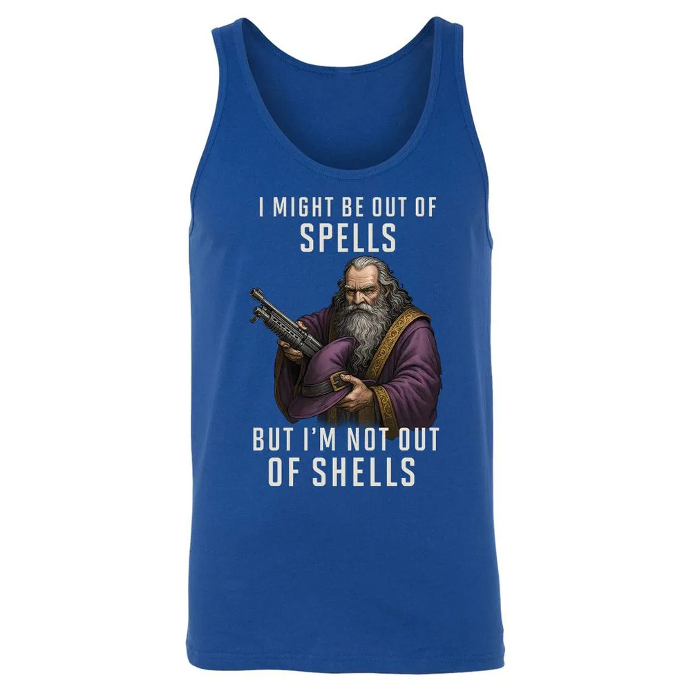 Not Out Of Shells Unisex Jersey Tank - True Royal - 13