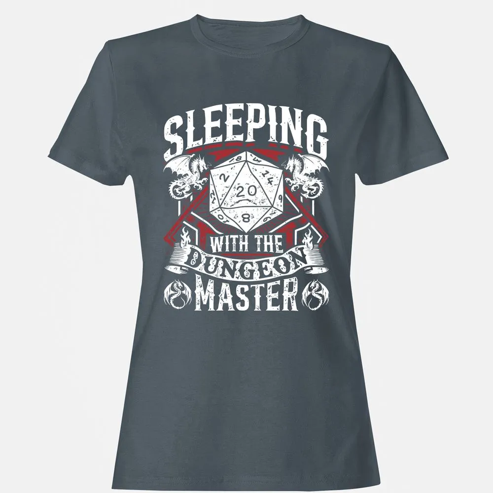 Sleeping With The DM Women's T-Shirt - Charcoal - 3