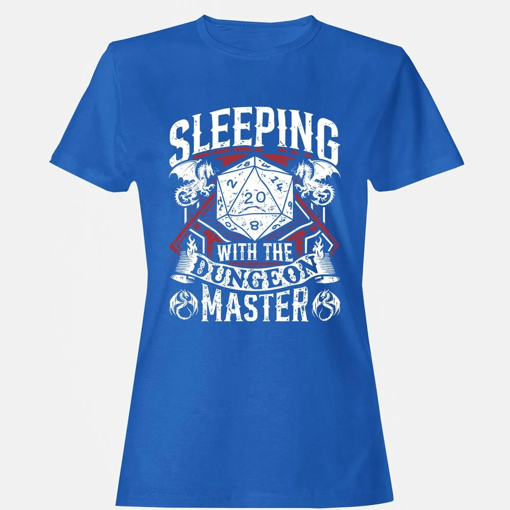 Sleeping With The DM Women's T-Shirt - Royal - 14
