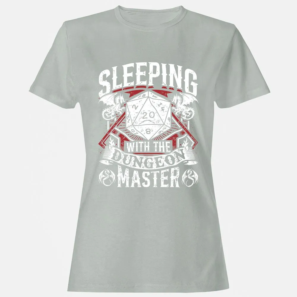 Sleeping With The DM Women's T-Shirt - Ash - 2