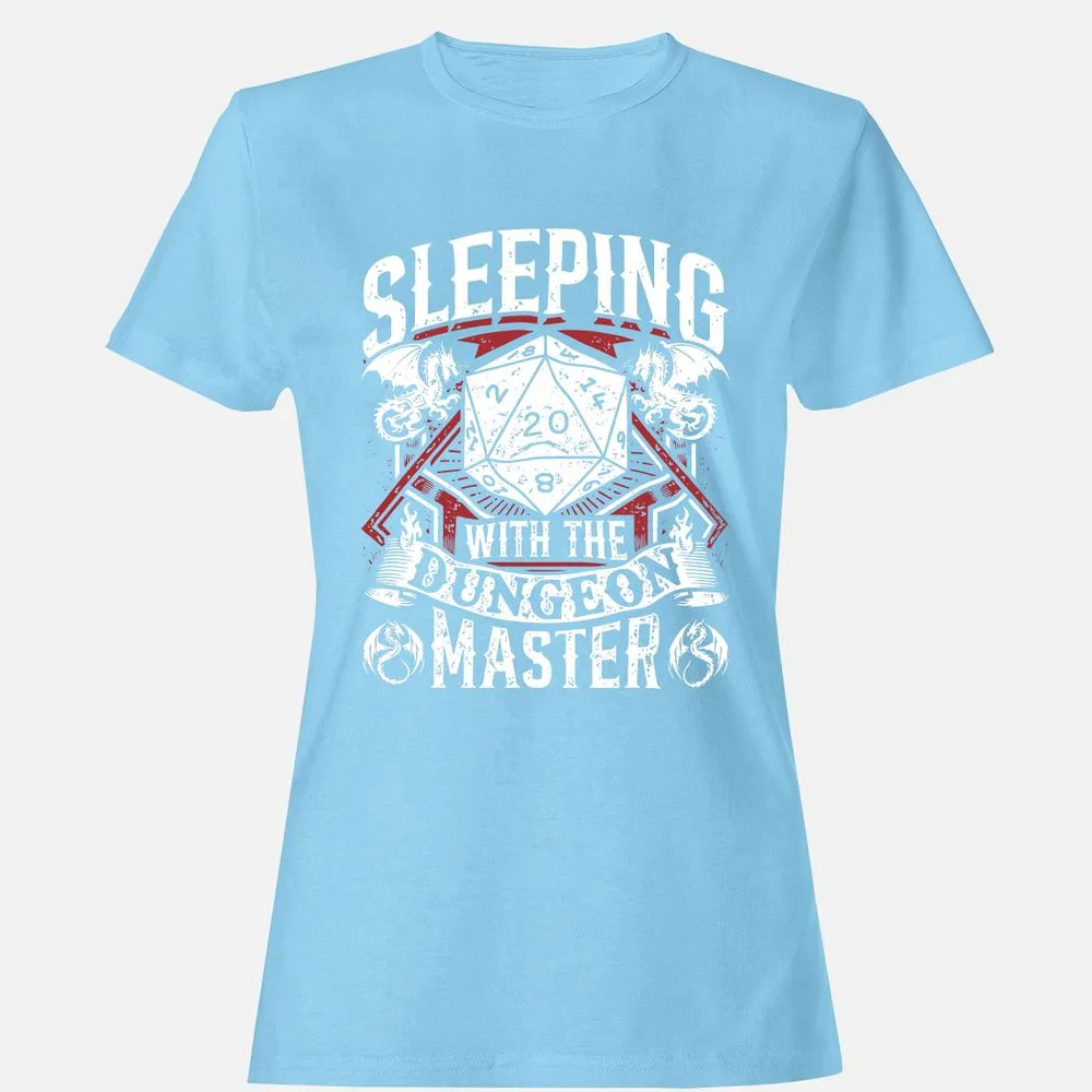 Sleeping With The DM Women's T-Shirt - Light Blue - 8