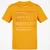 School Counselor Stats Classic Unisex T-Shirt - Gold - 4