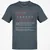 School Counselor Stats Classic Unisex T-Shirt - Charcoal - 3