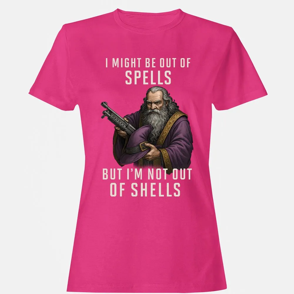 Not Out Of Shells Women's T-Shirt - Heliconia - 6