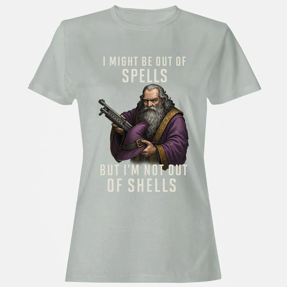 Not Out Of Shells Women's T-Shirt - Ash - 2