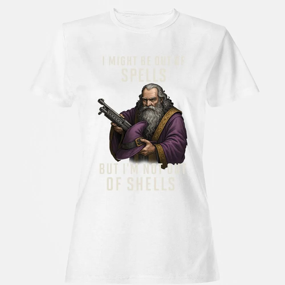 Not Out Of Shells Women's T-Shirt - White - 16