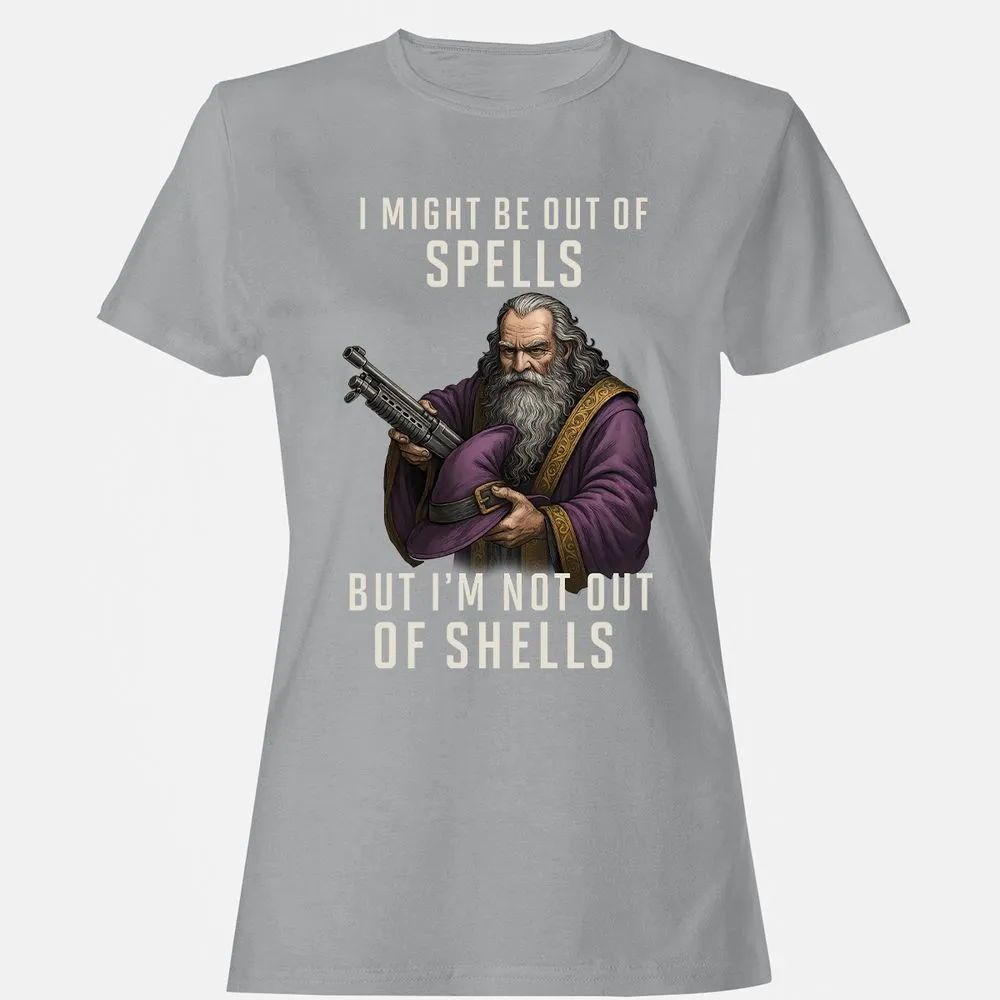 Not Out Of Shells Women's T-Shirt - Sport Grey - 15