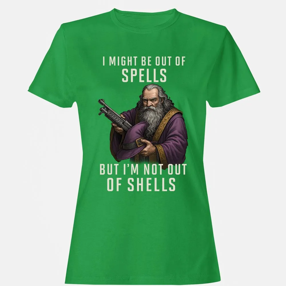 Not Out Of Shells Women's T-Shirt - Irish Green - 7