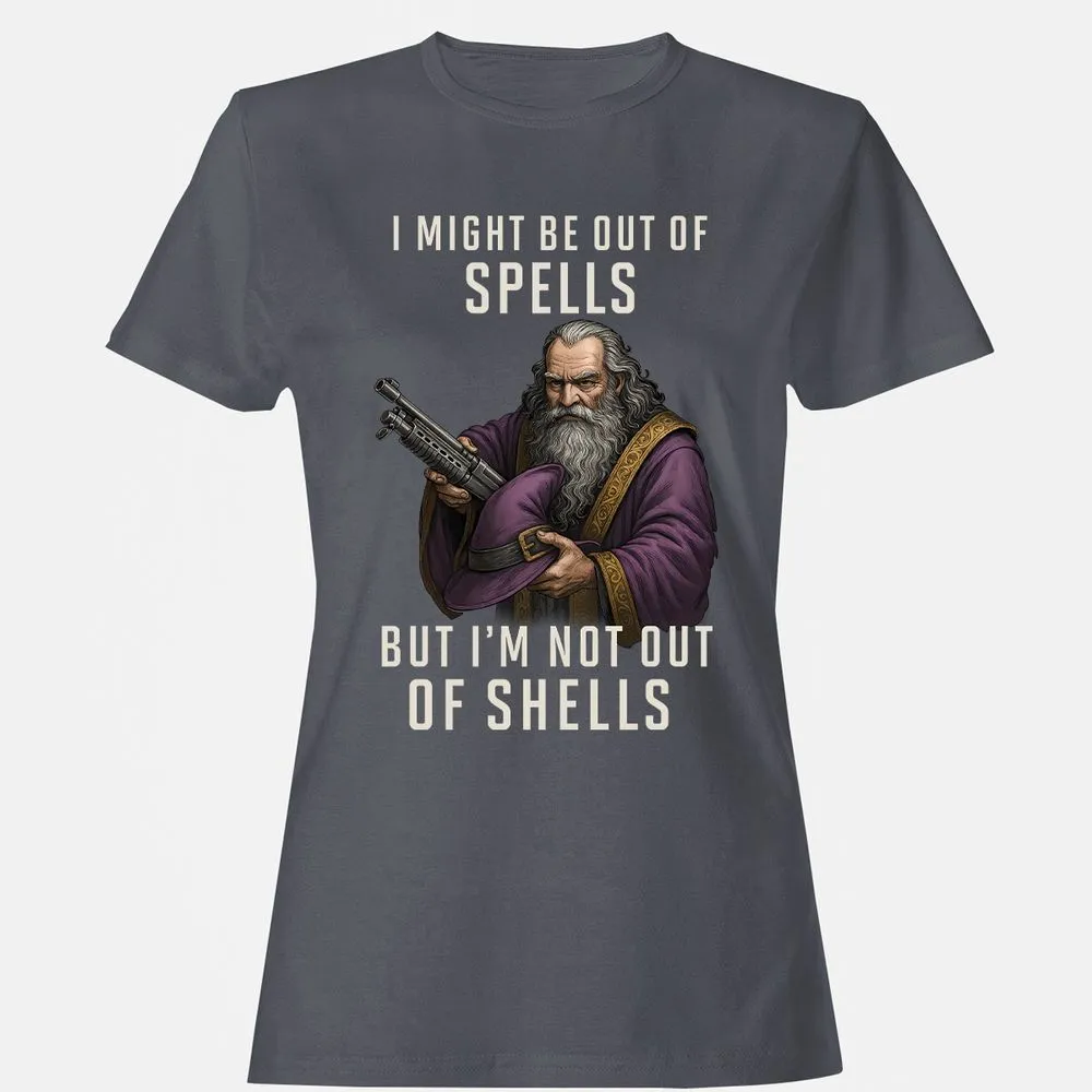 Not Out Of Shells Women's T-Shirt - Dark Heather - 5