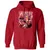 Astarion Girl Dinner Classic Unisex Hoodie - Red - 5