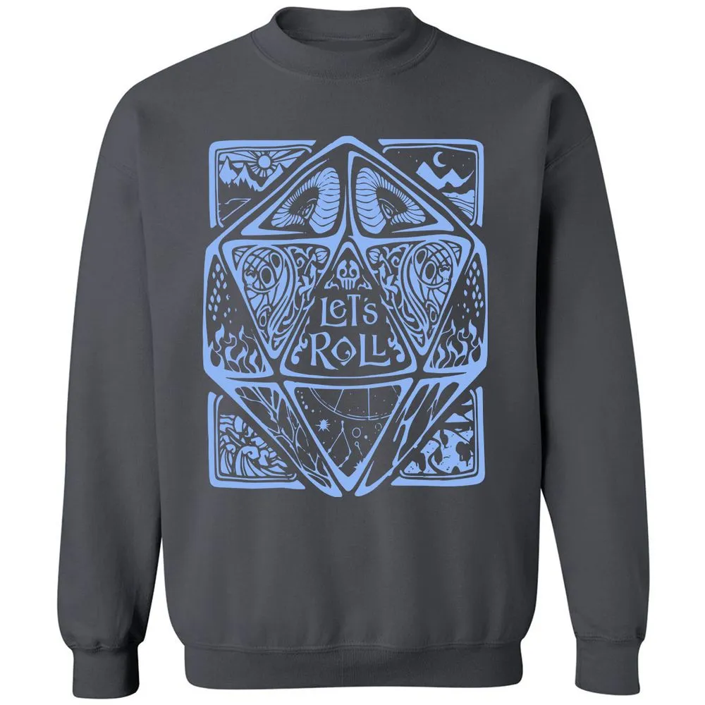 Let's Roll Classic Unisex Sweatshirt - Charcoal - 7