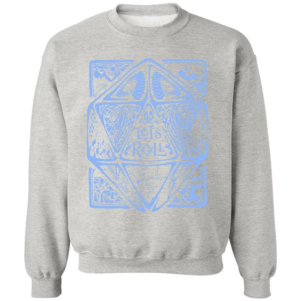 Let's Roll Classic Unisex Sweatshirt - Ash - 8