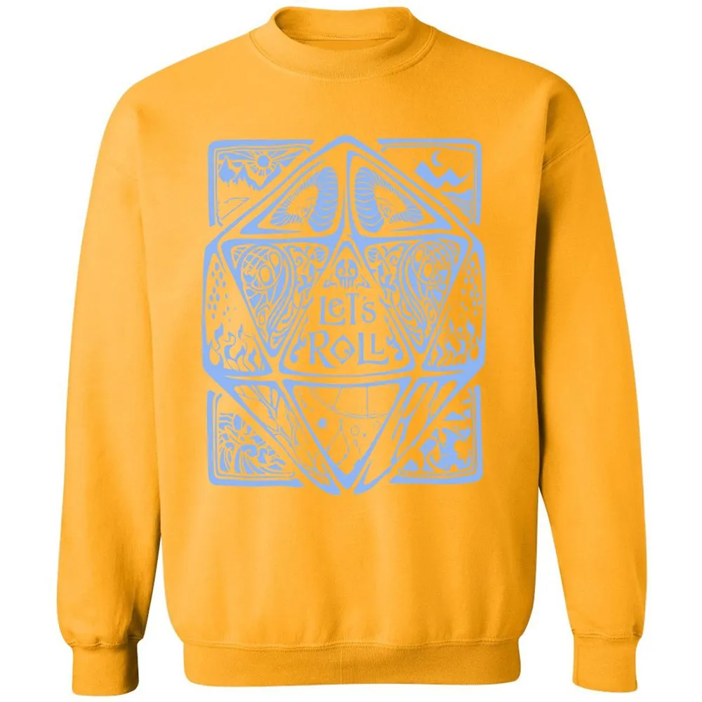 Let's Roll Classic Unisex Sweatshirt - Gold - 11
