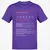 Software Engineer Stats Classic Unisex T-Shirt - Purple - 9
