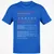 Software Engineer Stats Classic Unisex T-Shirt - Royal - 11