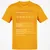 Software Engineer Stats Classic Unisex T-Shirt - Gold - 4