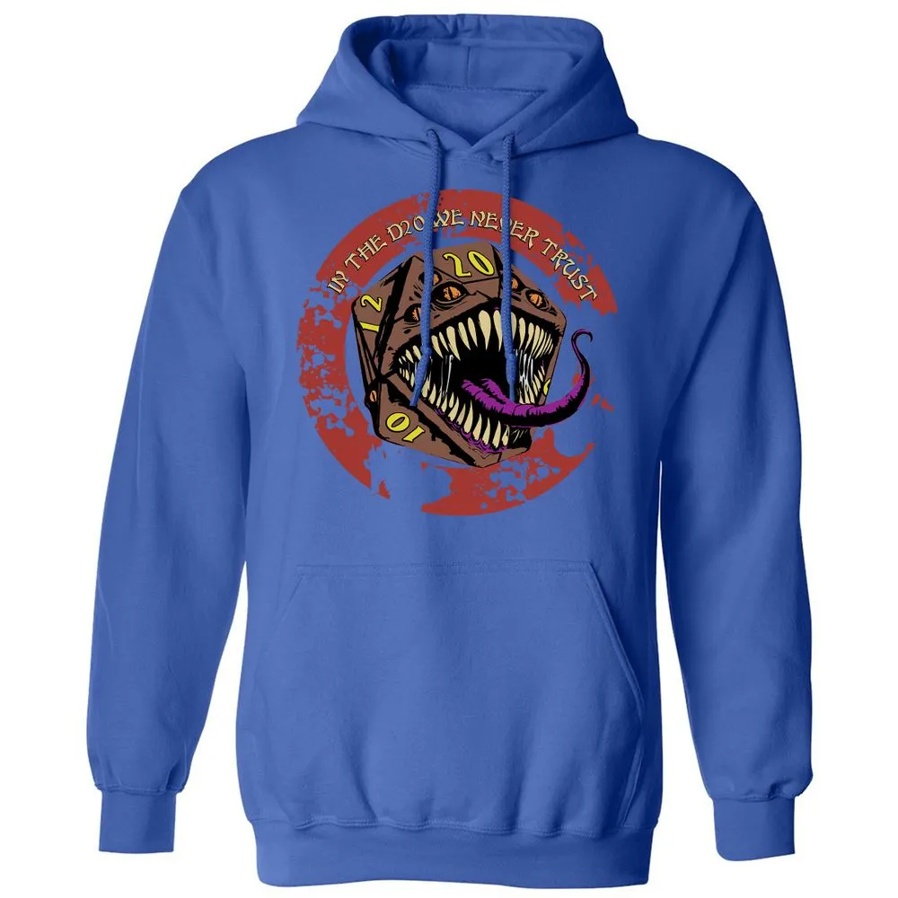 In The D20 We Never Trust Classic Unisex Hoodie - Royal - 9